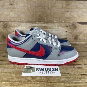 Nike Dunk Low Samba Co.JP Hyper Blue Silver Size 3.5 Brand New CZ2667-400
